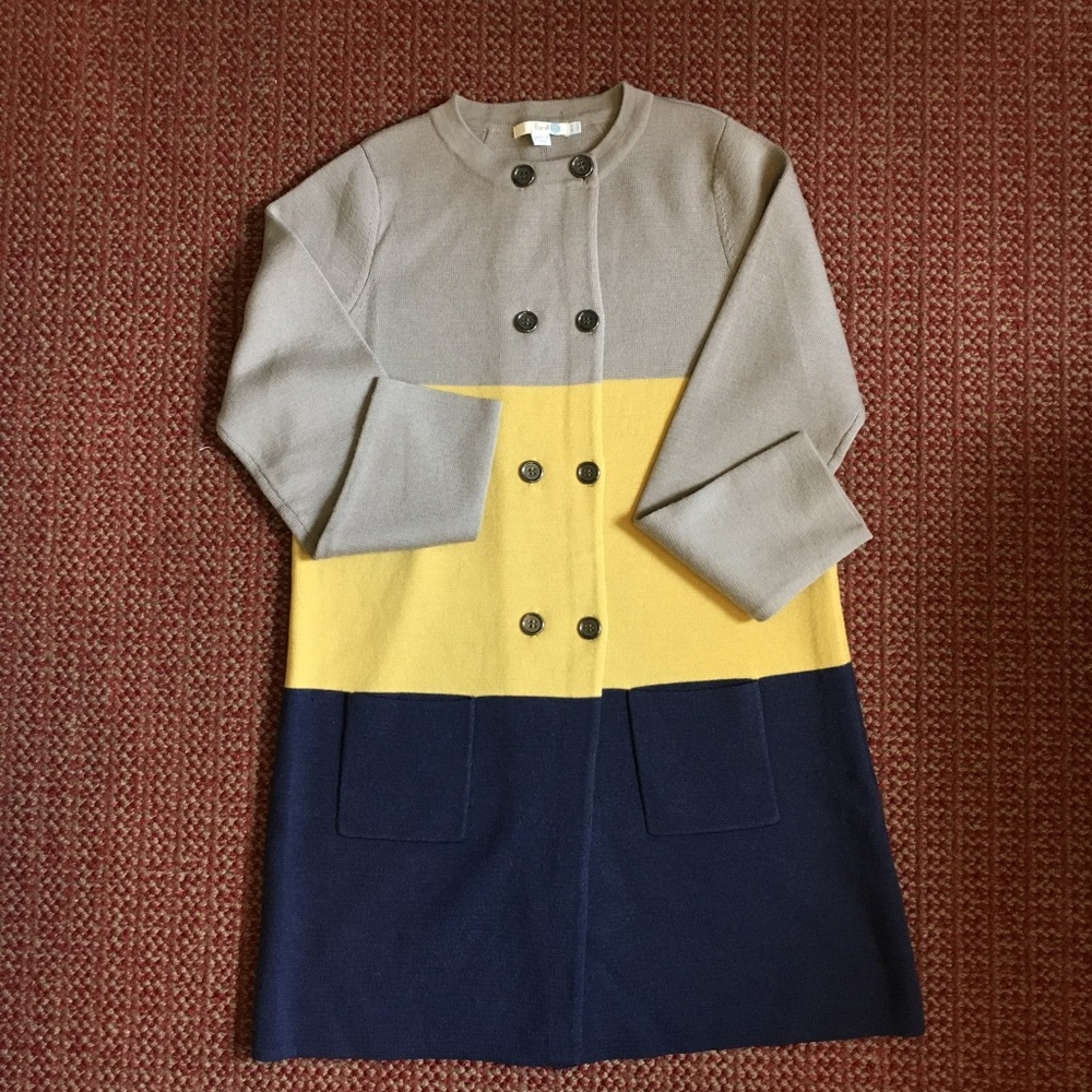 Boden Colorblock Coat